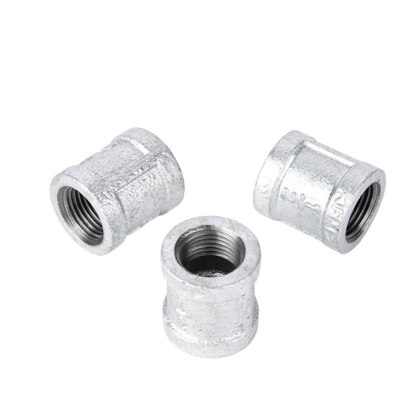 STZ Industries 3/4 in. FIP each X 3/4 in. D FIP Galvanized Malleable Iron Coupling, Pack of 5