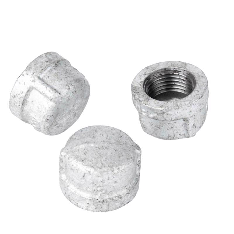 STZ Industries 3/4 in. FIP each Galvanized Malleable Iron Cap, Pack of 5