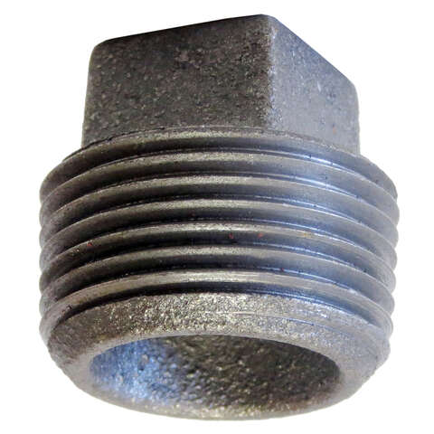 Anvil 4 in. MPT Cast Iron Square Head Plug