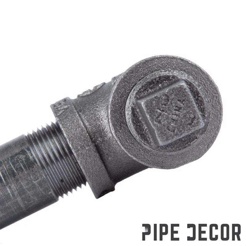 STZ Industries 1/2 in. MIP each Black Malleable Iron Plug, Pack of 5