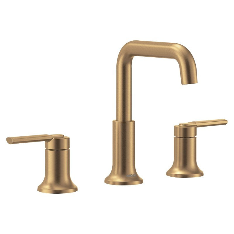 Moen Zyla Series 84142BZG Bathroom Faucet, 1.2 gpm, 2-Faucet Handle, 3-Faucet Hole, Metal/Plastic/Stainless Steel