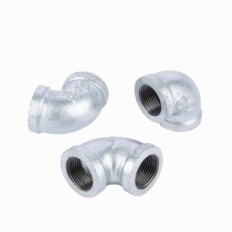 STZ Industries 2 in. FIP each X 2 in. D FIP Galvanized Malleable Iron 90 Degree Elbow