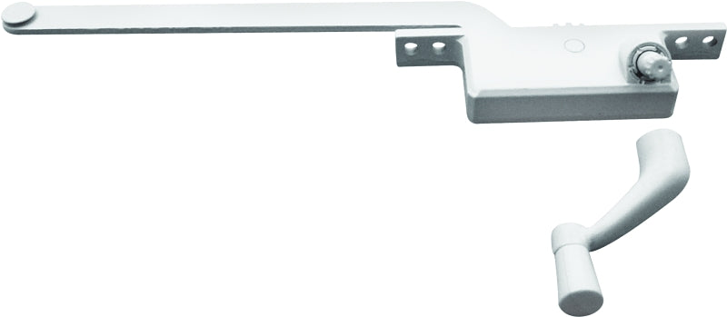 Prime-Line H 3711 Window Operator, For: Older Steel Framed Windows, Right, Diecast Zinc, Powder-Coated