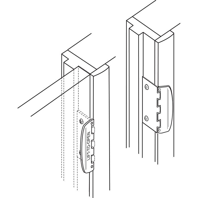 Defender Security U 9887 Privacy Lockset, Brass, Steel