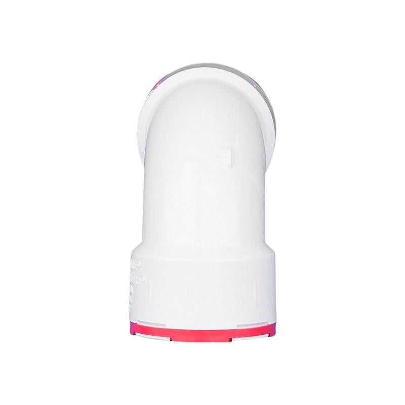 Charlotte Pipe ConnecTite Schedule 40 1-1/2 in. Hub X 1-1/2 in. D Hub PVC Bend Elbow 1 pk