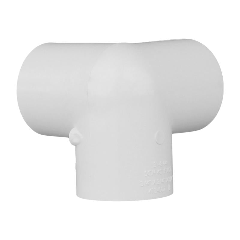 Charlotte Pipe Schedule 40 3/4 in. Slip X 3/4 in. D Slip PVC Side Outlet Elbow 1 pk