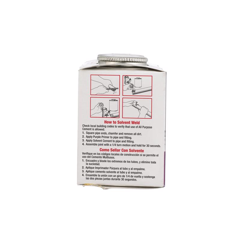 Oatey Handy Pack Clear Primer and Cement For PVC 2 pk, Pack of 12