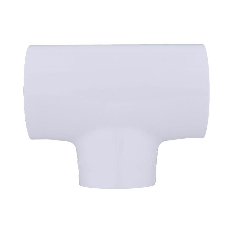 Charlotte Pipe Schedule 40 2 in. Slip X 2 in. D Slip PVC Reducing Tee 1 pk