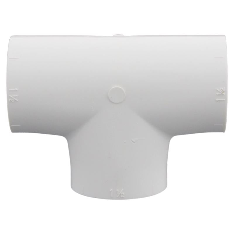 Charlotte Pipe Schedule 40 1/2 in. Slip X 1/2 in. D Slip PVC Reducing Tee 1 pk