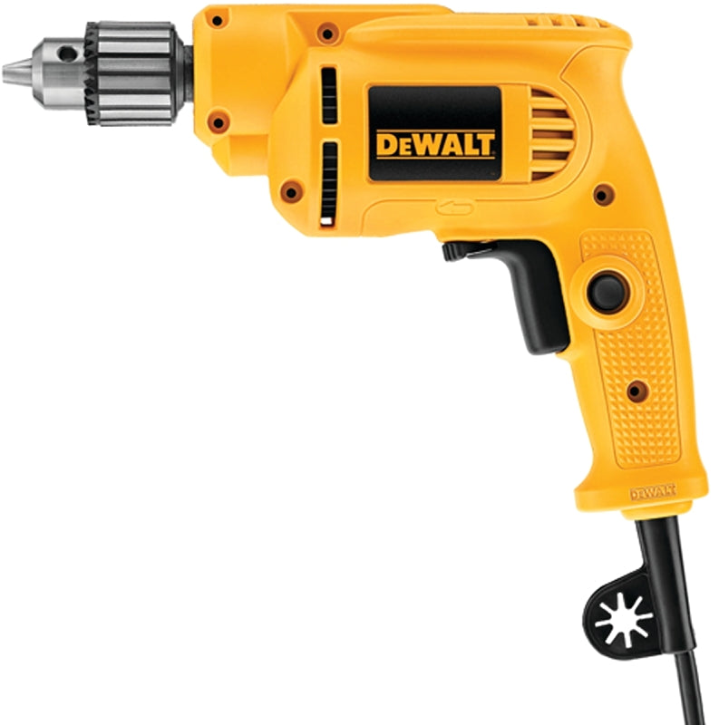 DEWALT DWE1014 VS Drill with Keyed Chuck, 7 A, 3/8 in Chuck, Keyed Chuck, 2800 rpm Speed