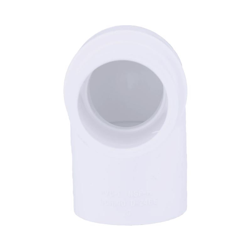 Charlotte Pipe Schedule 40 1-1/4 in. Slip X 1 in. D Slip PVC Elbow 1 pk