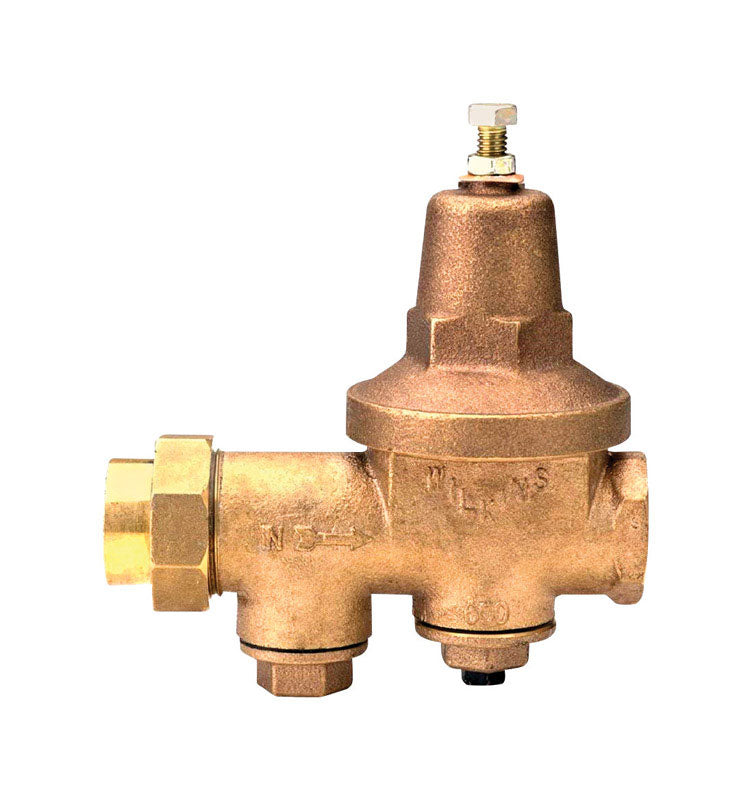 Zurn 1-1/4 in. FNPT Union Water Pressure Regulator Valves