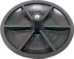 ProSource PMB-178 Flush Valve Seat Disc, Specifications: 3-1/4 in, Black