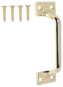 ProSource 20902BBB-PS Sash Lift, 3-7/8 in L Handle, Zinc, Polished Brass