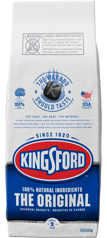 Kingsford 32114 Charcoal Briquette, Original, 8 lb Bag