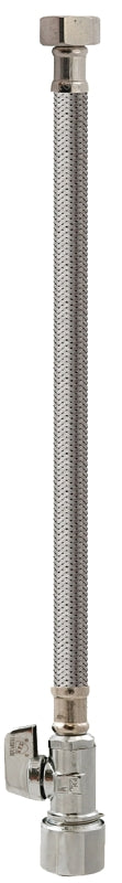 Keeney 2068PCPOLFL20K Quick-Lock Valve, 5/8 in Connection, Compression, 125 psi Pressure, Manual Actuator