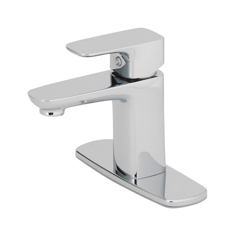 OakBrook Chrome Modern Single-Handle Bathroom Sink Faucet 2 in.