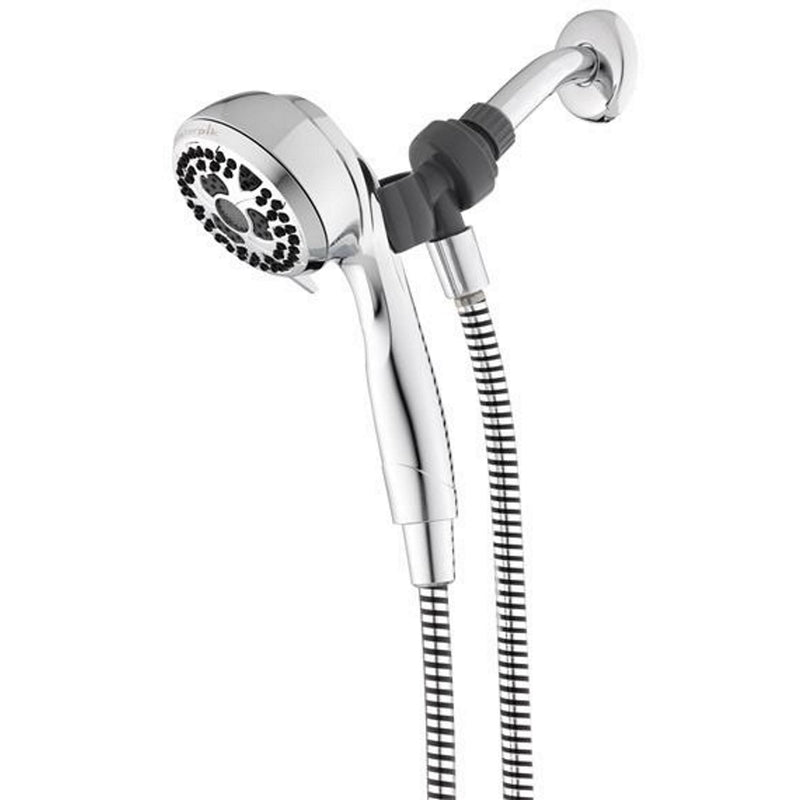 Waterpik Chrome 7 settings Handheld Showerhead 1.8 gpm