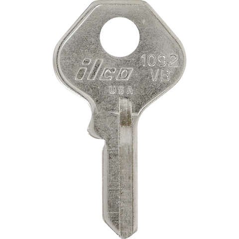 HILLMAN Traditional Key Padlock Universal Key Blank Single, Pack of 10