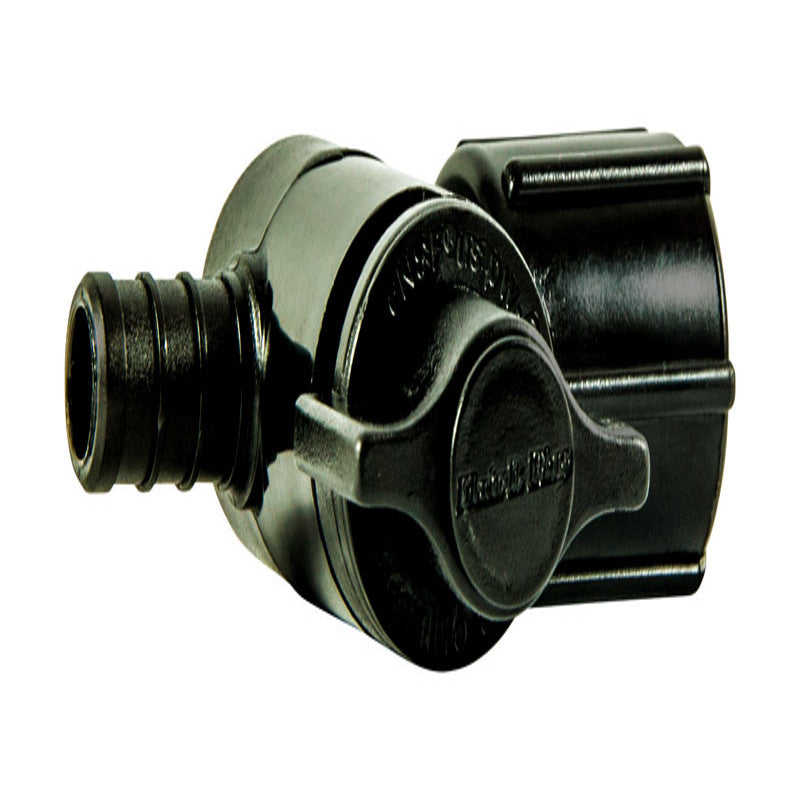 Flair-It Ecopoly 1/2 in. PEX Barb X 1/2 in. D FPT Plastic Swivel Valve, Pack of 10