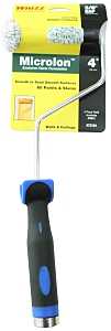 Whizz 73164 Mini Roller, 13 in Handle, 3/8 in Nap, Microlon Roller