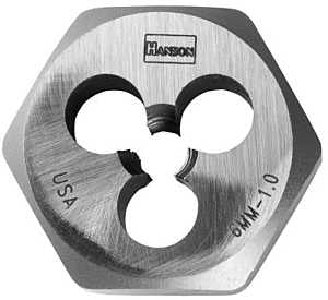 Irwin Hanson 9717 Metric Die, M4-0.7 Thread, Fine Thread, Right Hand Thread, HCS