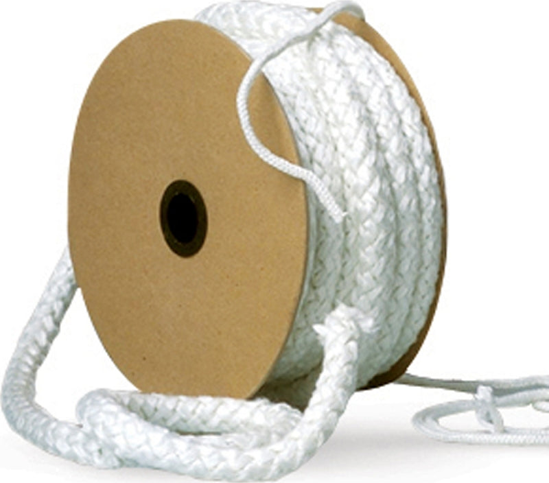 Imperial GA0177 Gasket Rope, 25 ft L, 1 in W, Fiberglass Spool