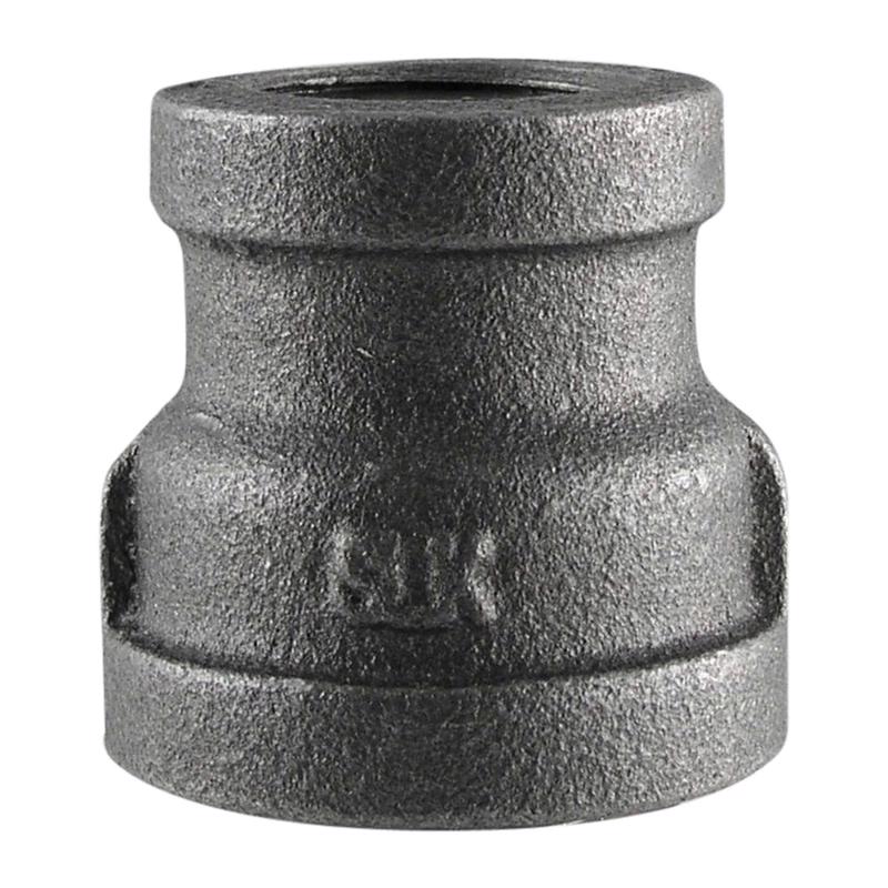 STZ Industries 4 in. FIP each X 2-1/2 in. D FIP Black Malleable Iron Reducing Coupling