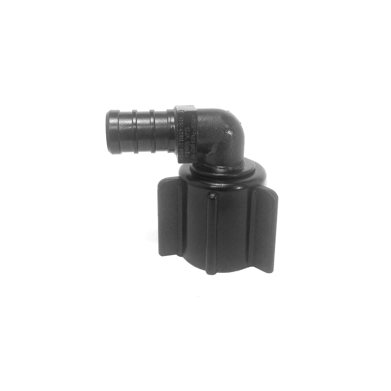 Flair-It Ecopoly 1/2 in. PEX Barb X 1/2 in. D FPT Plastic Swivel Elbow