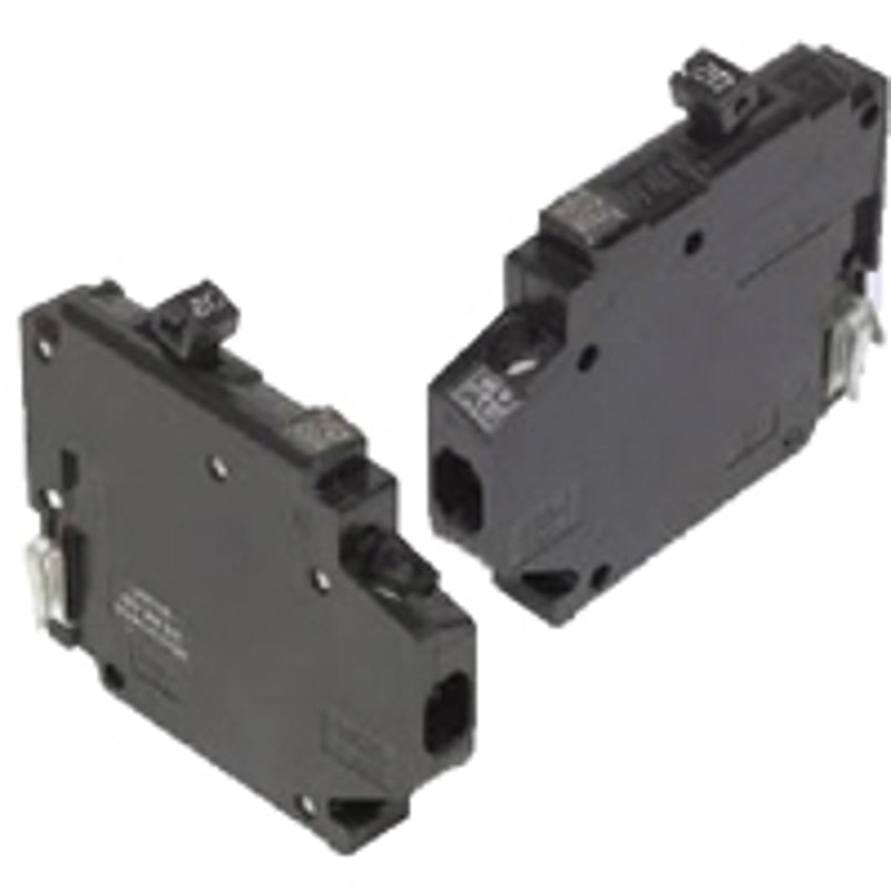 Challenger A120L Circuit Breaker, Type A, Type TBA, 20 A, 1-Pole, 120/240 V, Standard Trip, Plug Mounting, Black