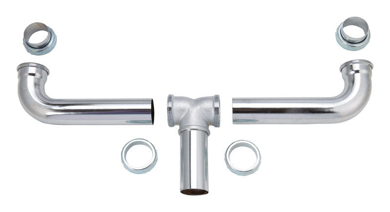 Ace 1-1/2 in. D Chrome Plated Brass Continuous Waste Outlet