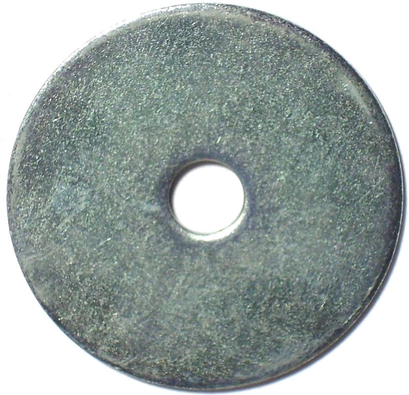 Midwest Fastener 03930 Fender Washer, 1/4 in ID, 1-1/2 in OD, 1/16 in Thick, Steel, Zinc-Plated, 2 Grade, 2.5 oz Package