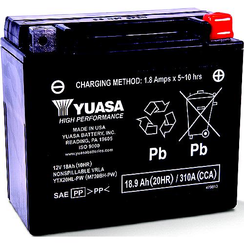 Yuasa High Performance, Factory Activated Maintenance Free Battery
