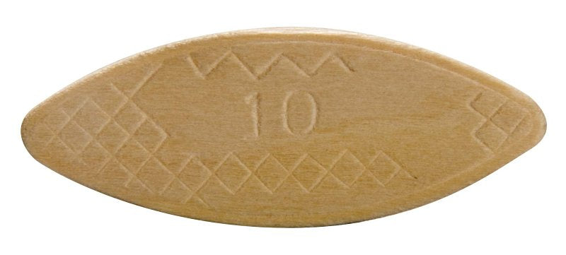 Waddell 771DP Joining Biscuit, #10, Wood, Pack of 10