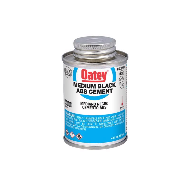 Oatey Black Cement For ABS 4 oz