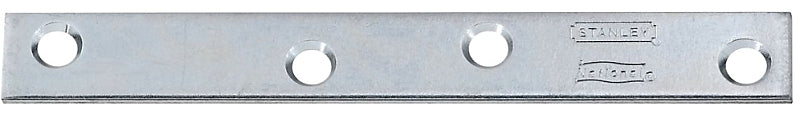 National Hardware N272-740 Mending Brace, 5 in L, 5/8 in W, Steel, Zinc, Screw, Pack of 20