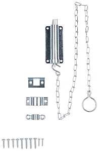 ProSource CL-188-4-PS Chain Bolt, Steel, Zinc Plated
