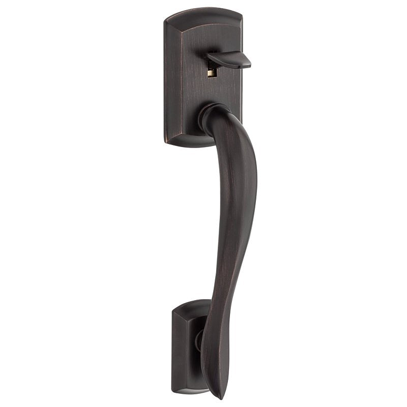 Kwikset Avalon, Signature Series 815AVHXTNL 11P Door Handle with Tustin Lever, 4.22 in L Handle, Metal, Venetian Bronze