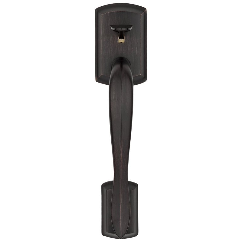 Kwikset Avalon, Signature Series 815AVHXTNL 11P Door Handle with Tustin Lever, 4.22 in L Handle, Metal, Venetian Bronze