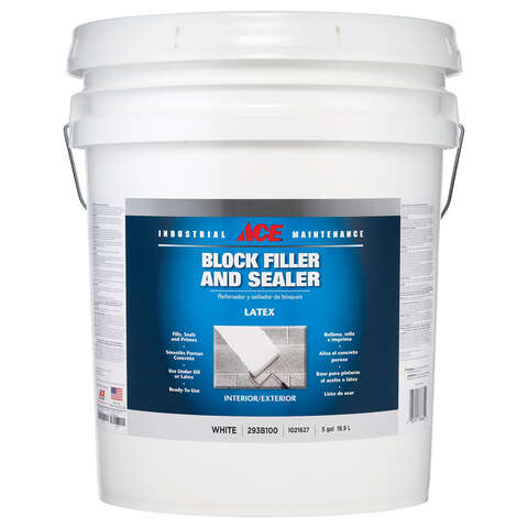Ace White Latex Block Filler and Sealer 5 gal