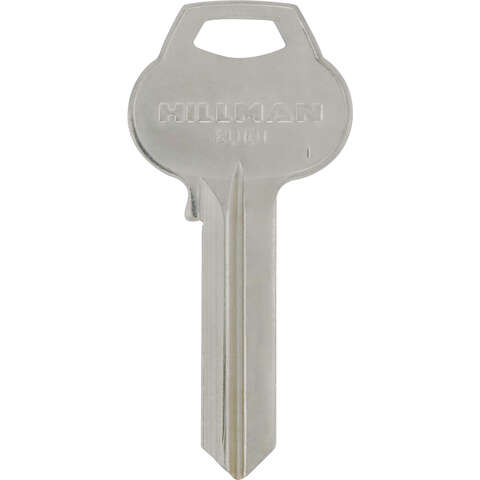 HILLMAN Traditional Key House/Office Universal Key Blank Single, Pack of 10