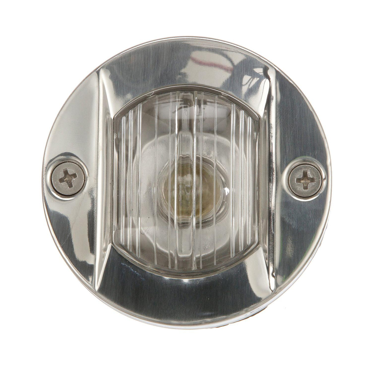 Seachoice 05381 Transom Light With Stainless Steel Flange, Round