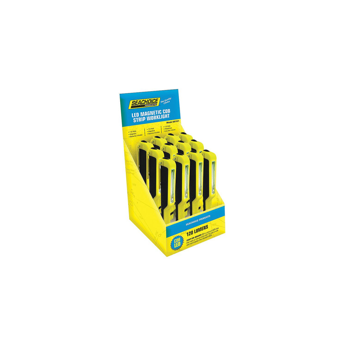 Seachoice 08101 LED Magnetic C.O.B Strip Worklight