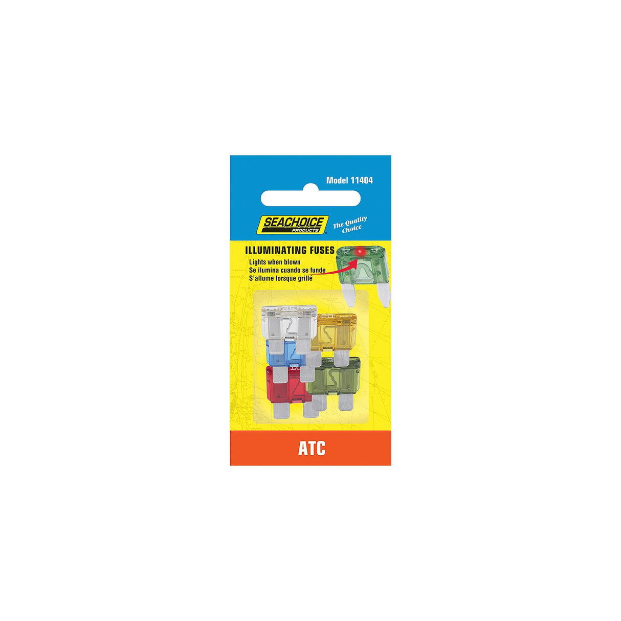 Seachoice ATC Indicating Fuse Assortment, 5 ea