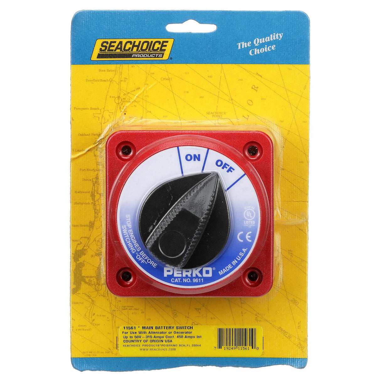 Seachoice Compact Main Battery Switch