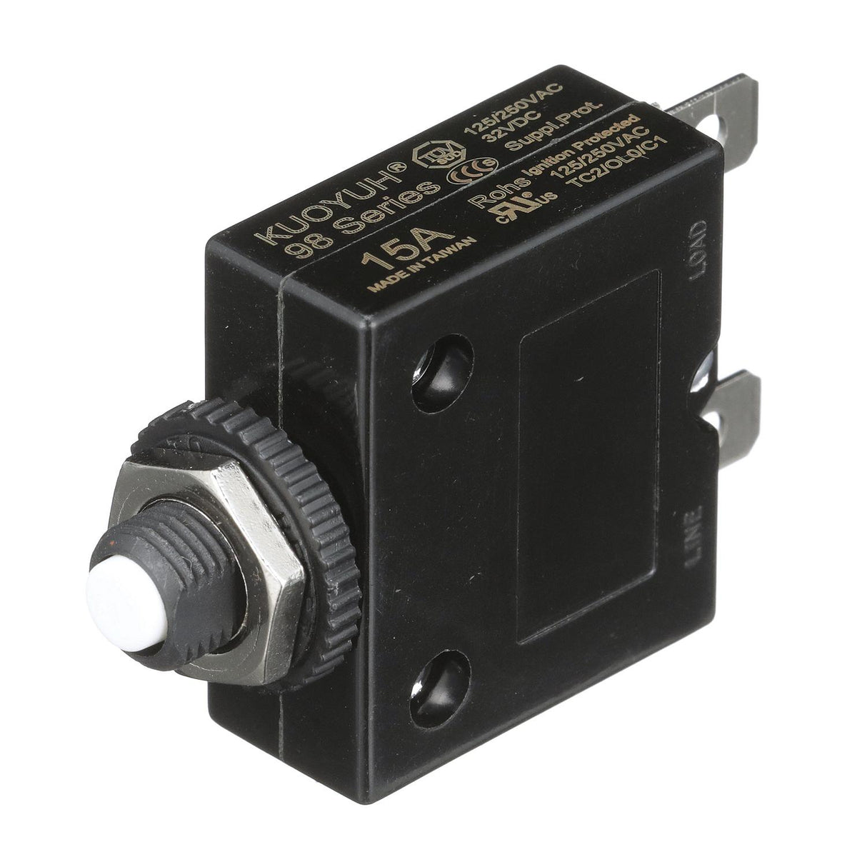 Seachoice Push To Reset Circuit Breaker