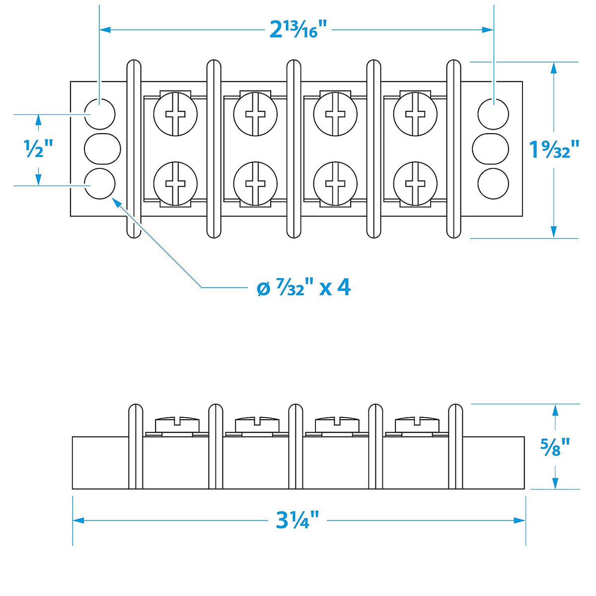 Seachoice Terminal Block
