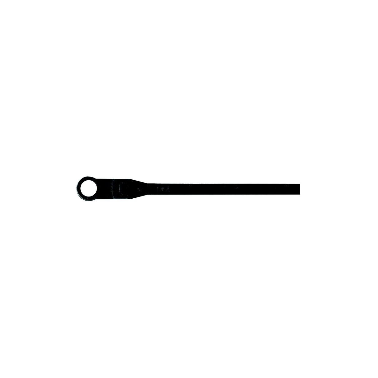 8″ Nylon Mounting Cable Tie, 25 Pcs. Black