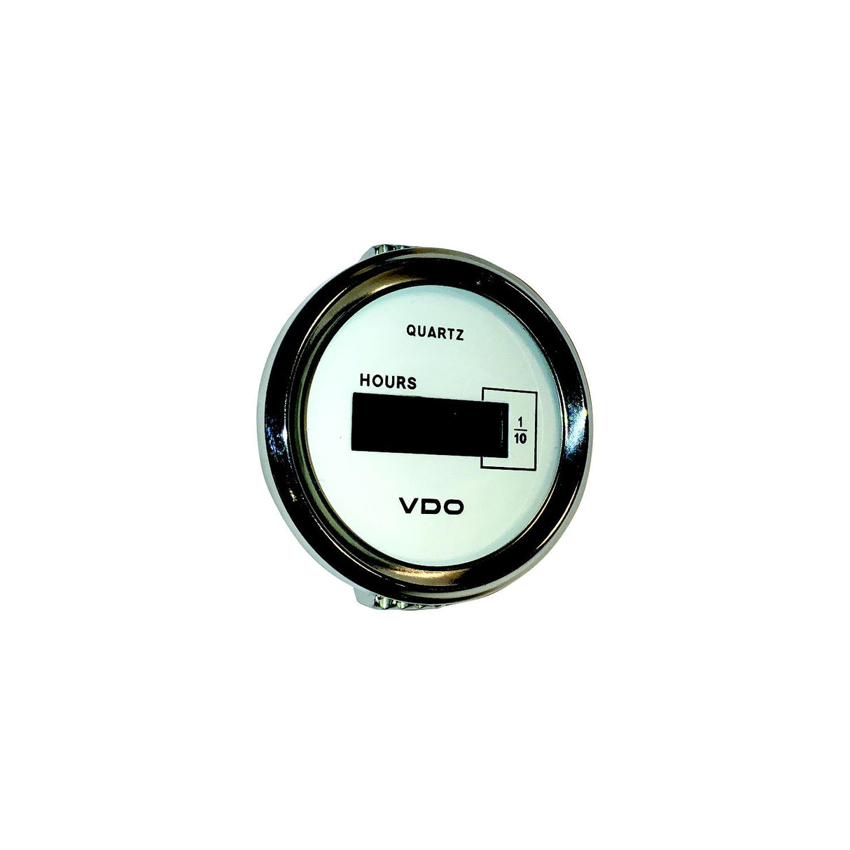 Digital Hourrmeter White & Chrome