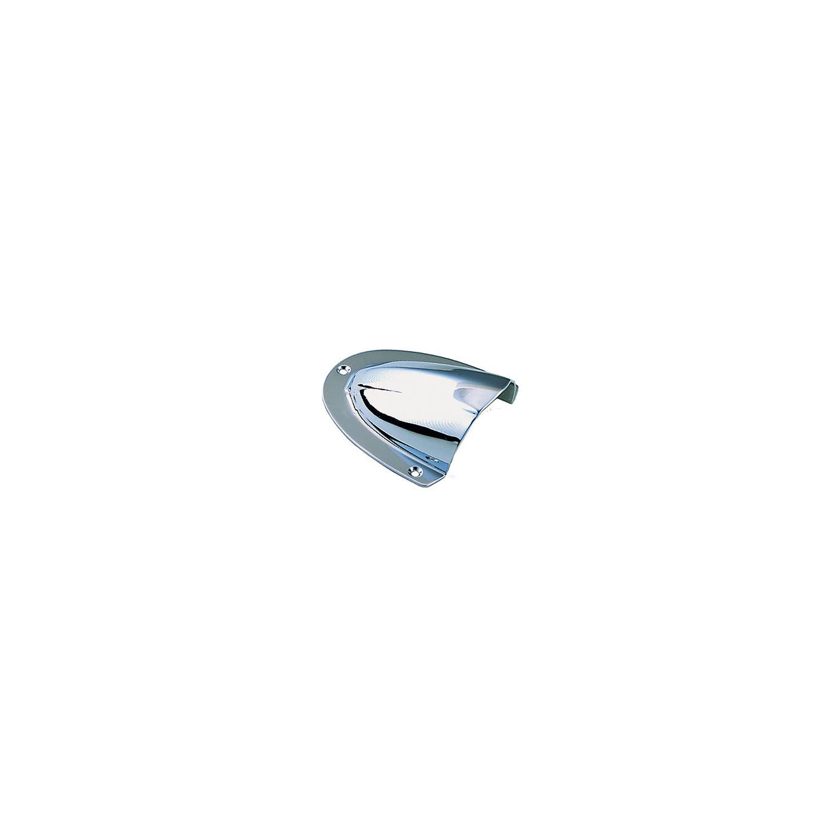 Seachoice 16101 Chrome Plated Brass Clam Shell Ventilator - 1-9/16″ x 1-1/2″ x 15/32″